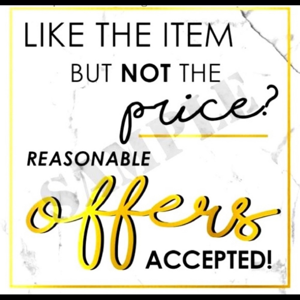 Make an offer!💜💜💜💜